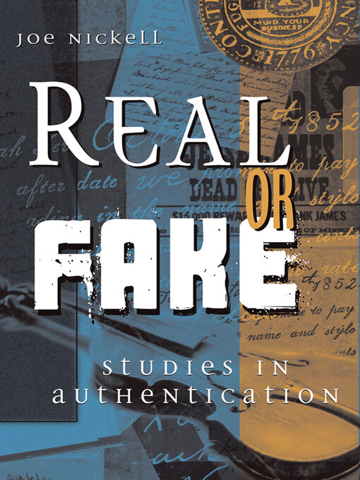 Title details for Real or Fake by Joe Nickell - Available